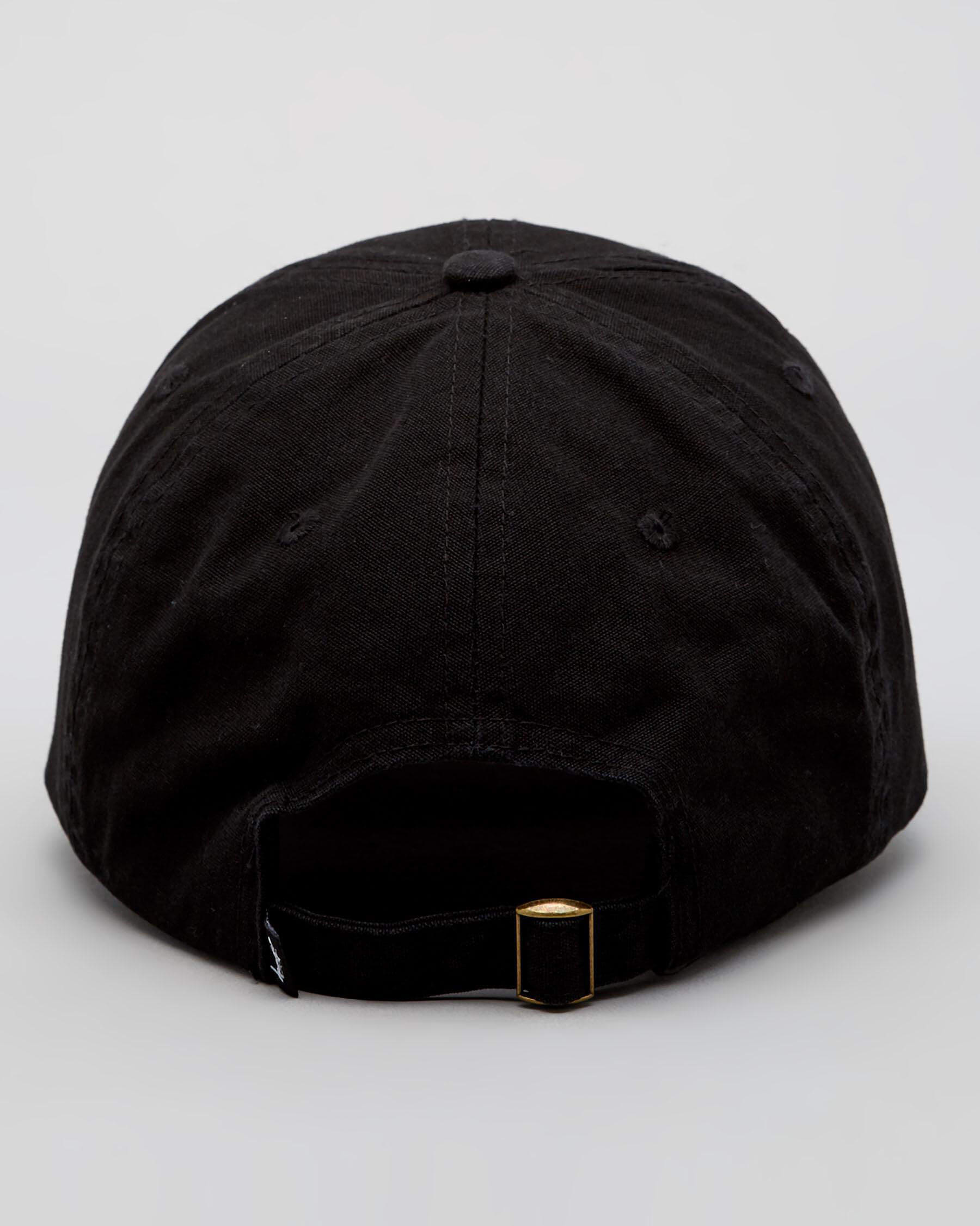 Stussy 1980 Low Pro Cap In Black - FREE* Shipping & Easy Returns