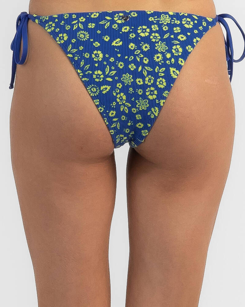 Rusty Pina Colada Tie Side Bikini Bottom for Womens