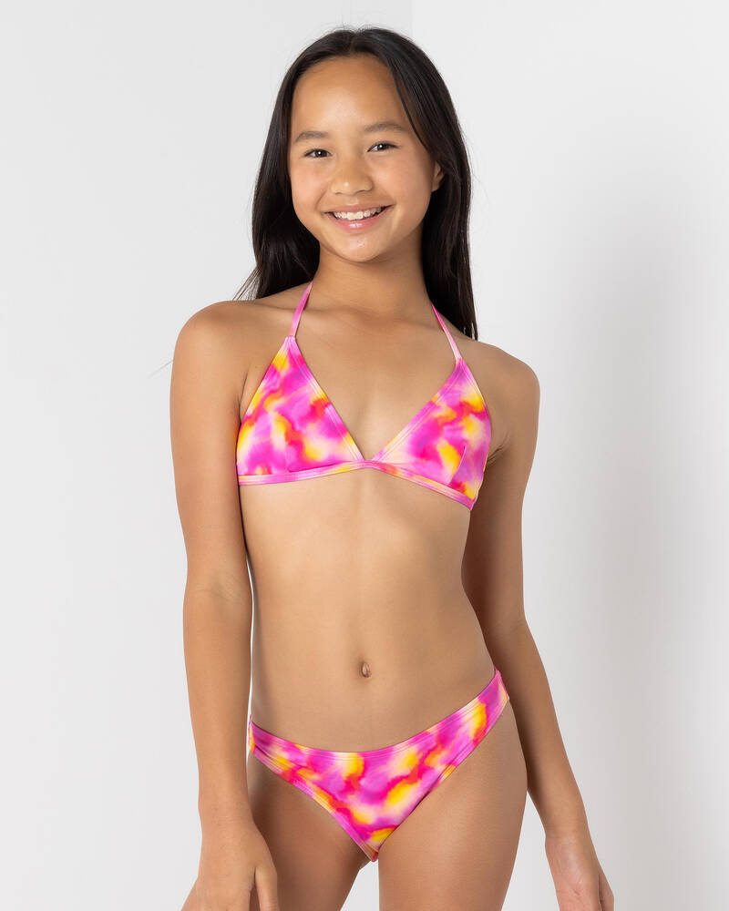 Topanga Girls' Afterglow Triangle Bikini Set for Womens