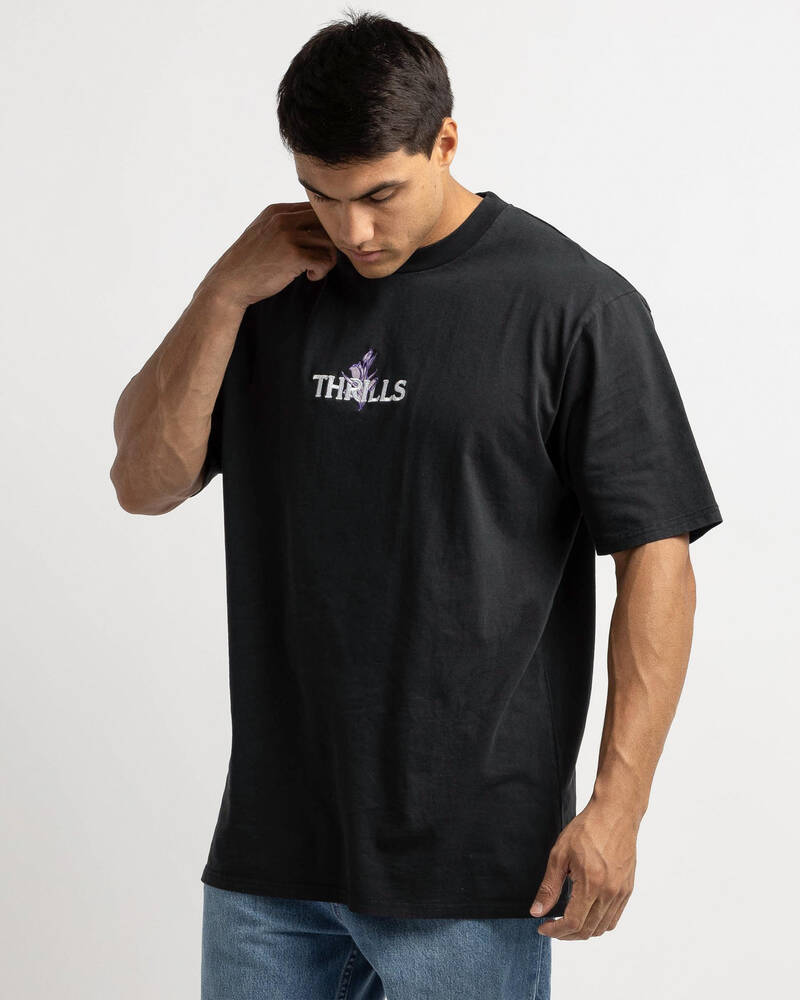 Thrills In Bloom Oversize Fit T-Shirt for Mens