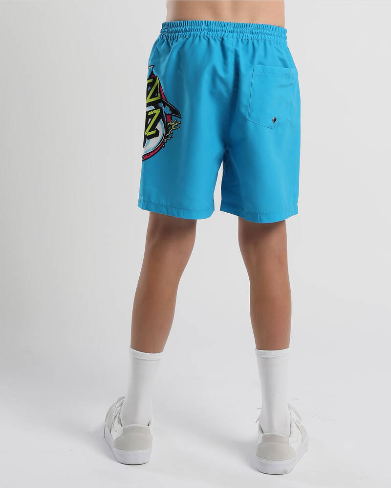 Santa Cruz Boys' Shark Dot Board Shorts for Mens