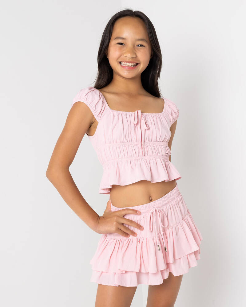 Ava And Ever Girls' Lulu Crop Top for Womens