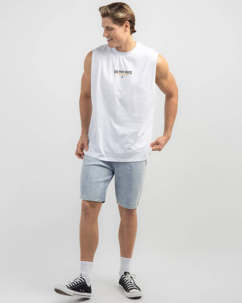 The Mad Hueys Still Hooked For Life Muscle Tank for Mens