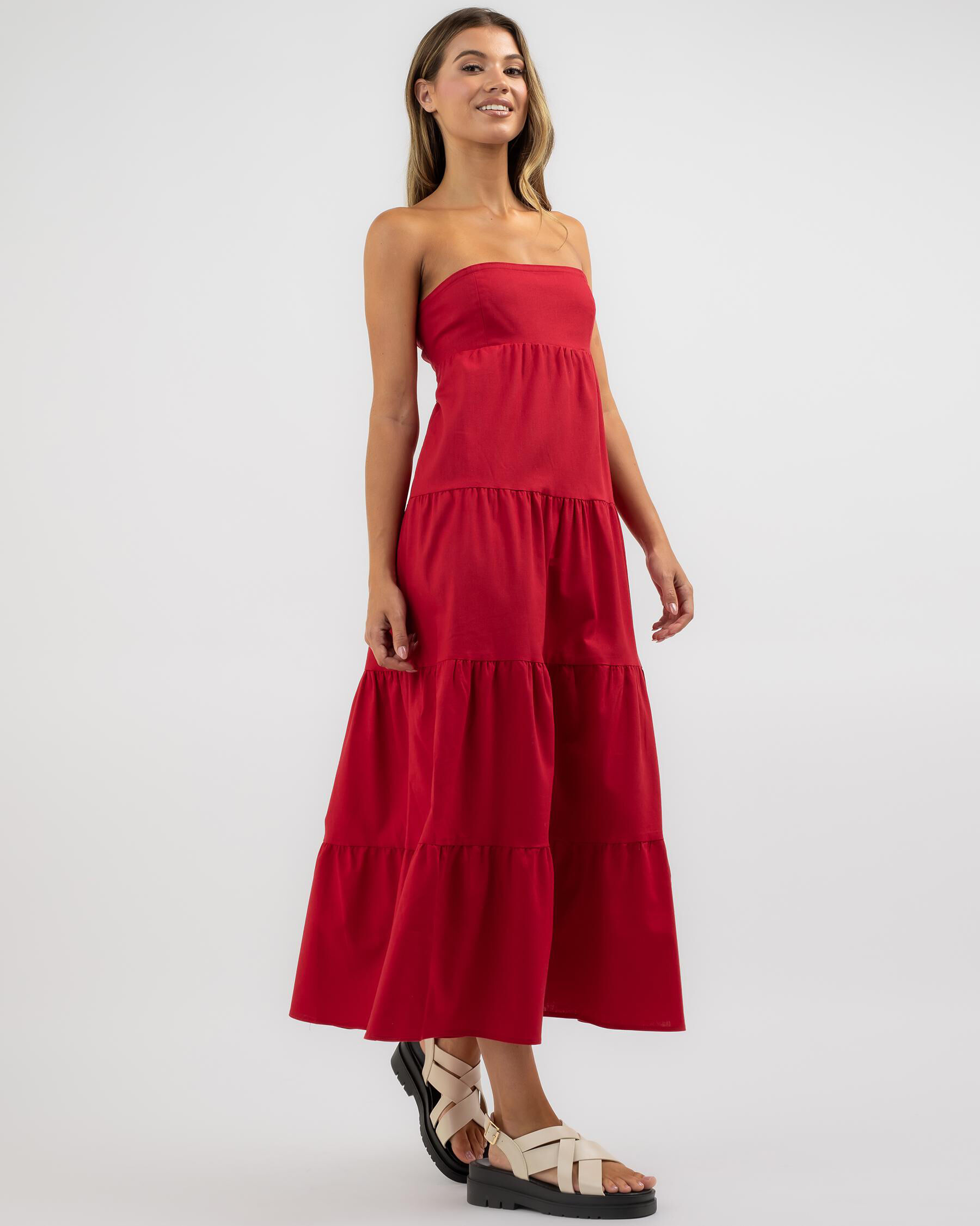 City beach red dress sale