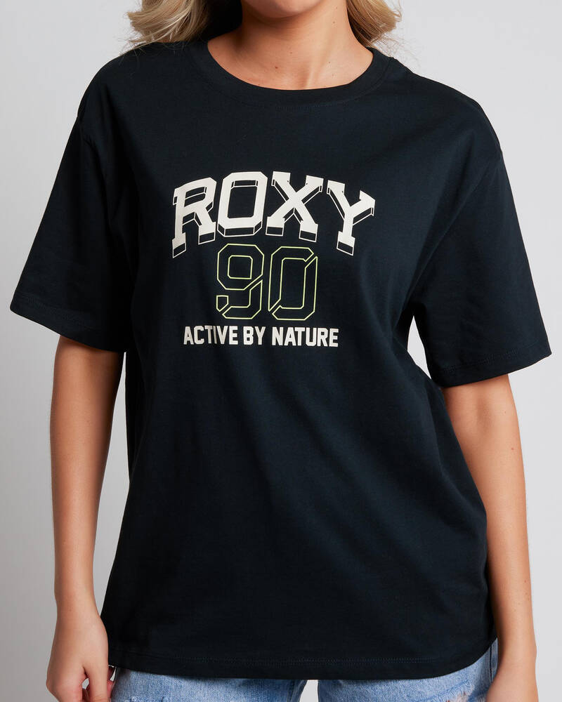 Roxy Essential Energy Varsity Sport T-shirt for Womens