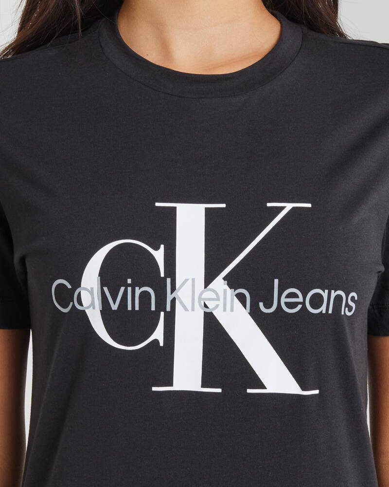 Calvin Klein Monologo T-Shirt for Womens