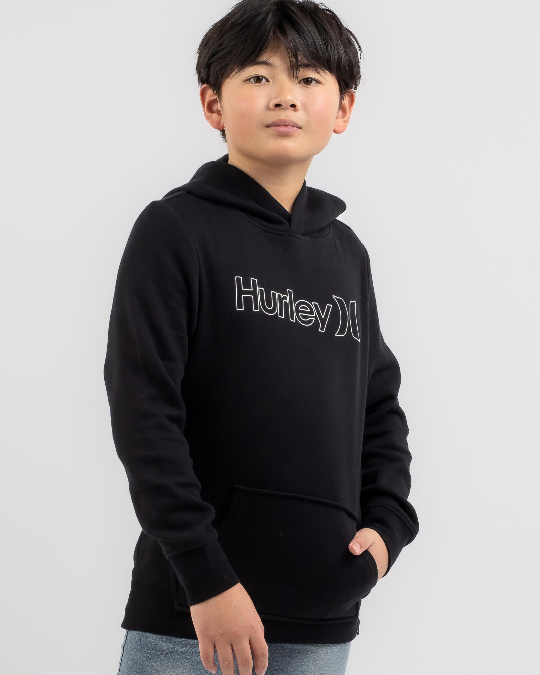 Boys hot sale hurley hoodie