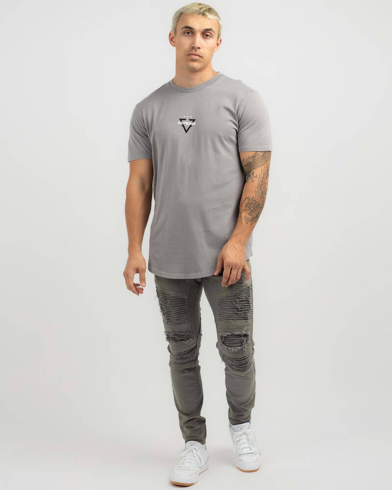 Nena & Pasadena Hunter Dual Curved T-Shirt for Mens