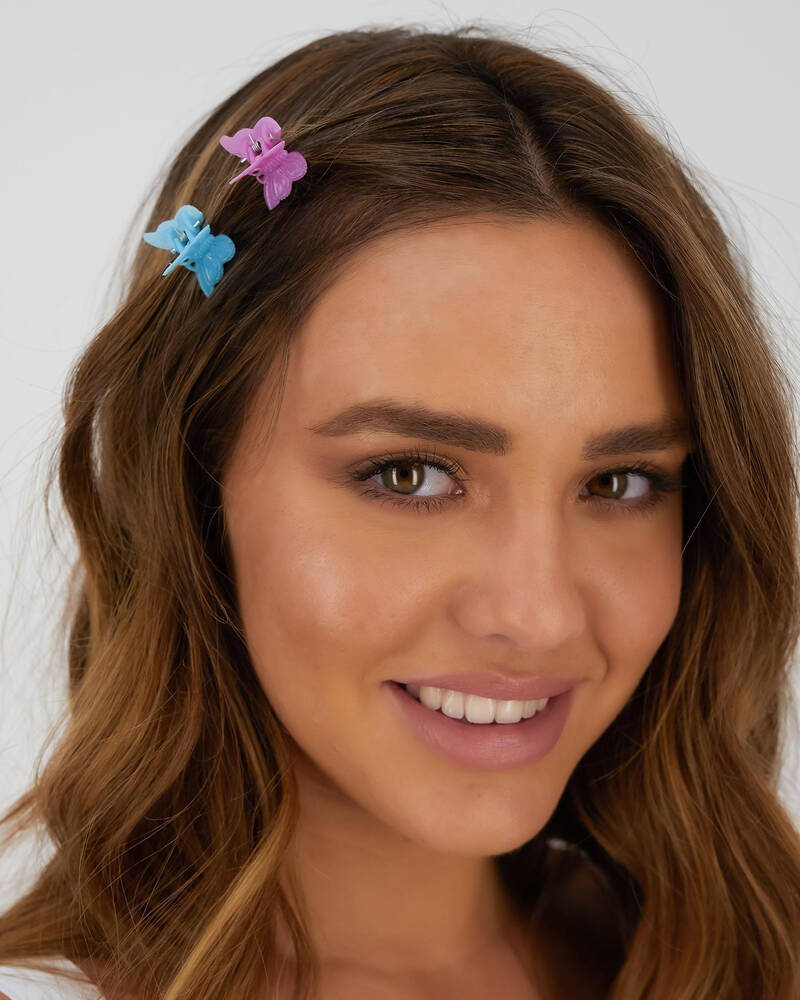Karyn In LA Flutter Butterfly Hair Clip Pack for Womens