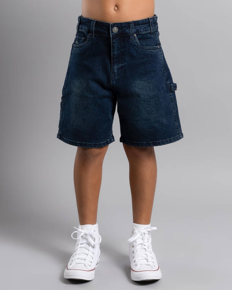 Skylark Boys' Baggy Denim Shorts for Mens