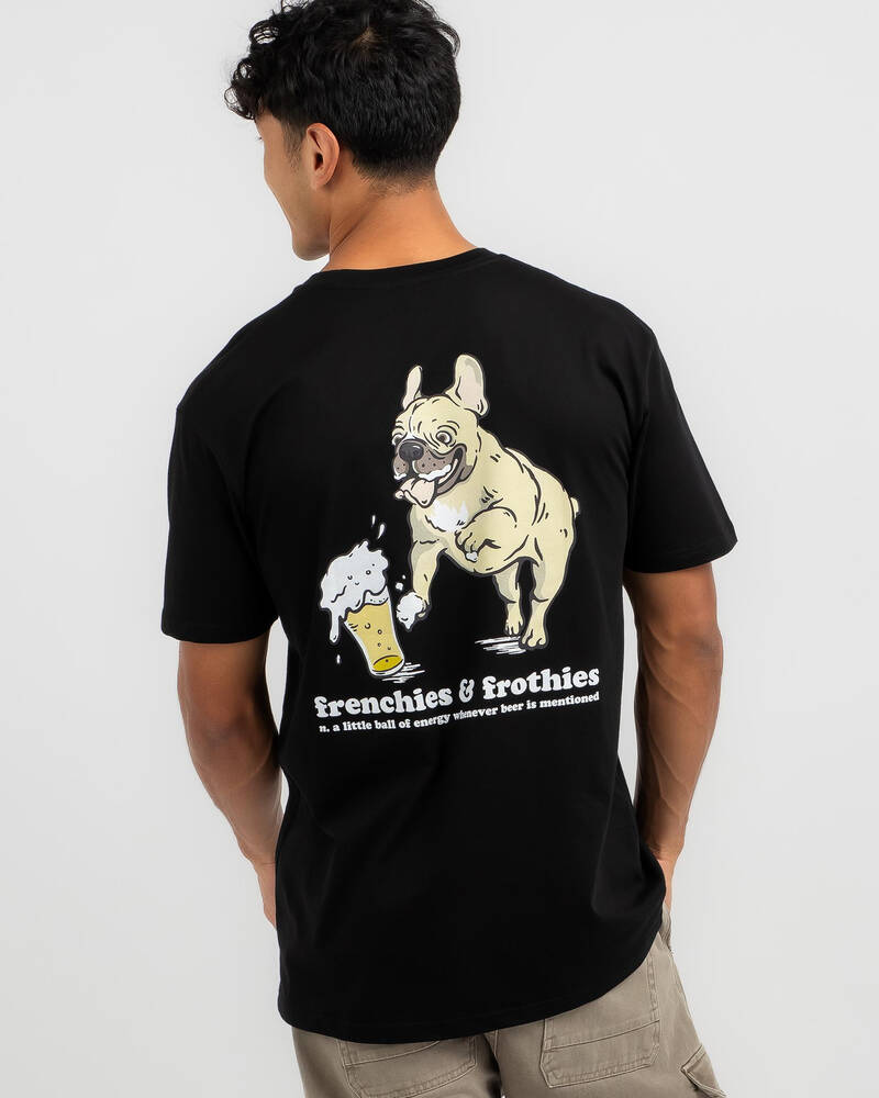 Frothies Frenchies & Frothies T-Shirt for Mens