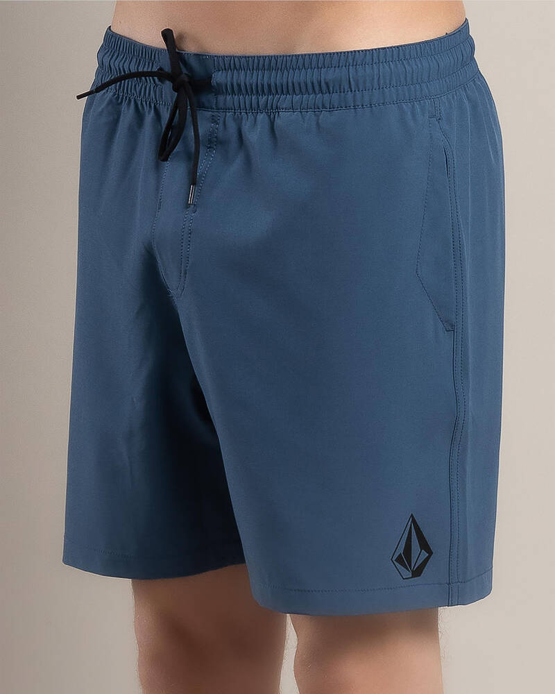 Volcom Rocky 17" Elastic Waist Board Shorts for Mens