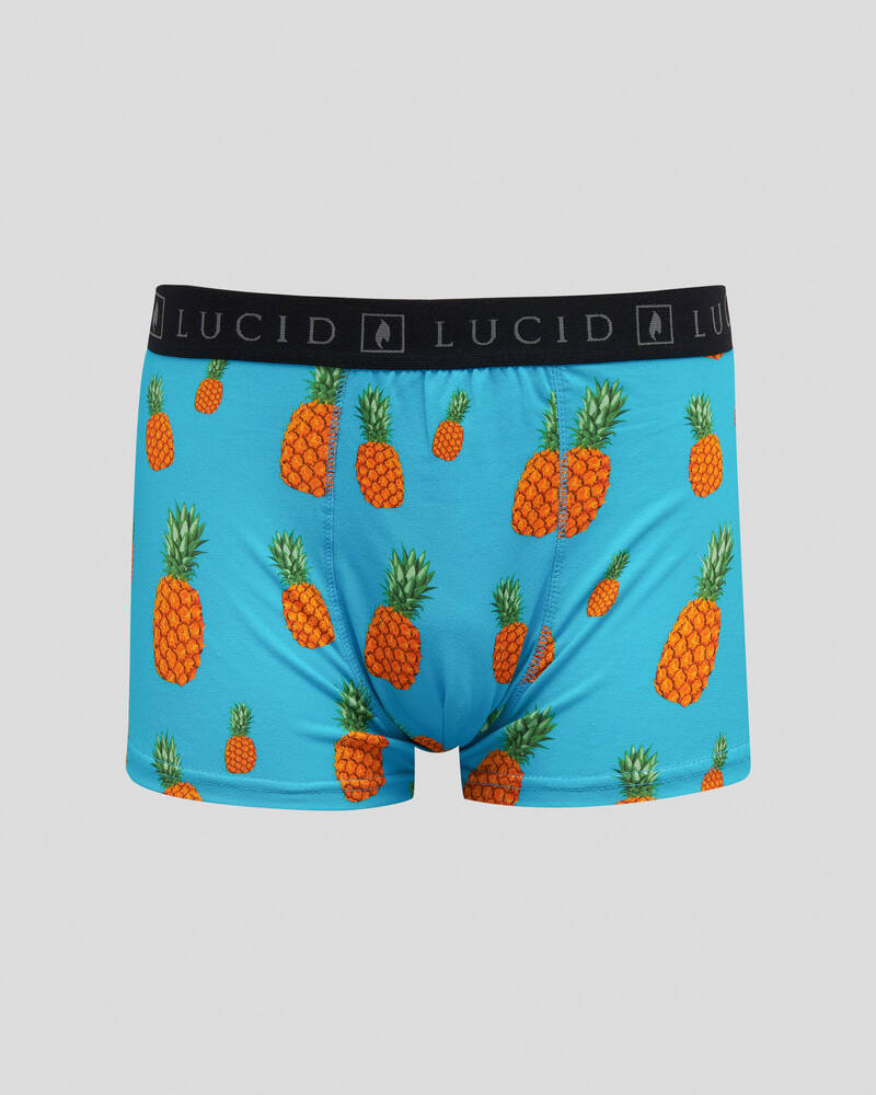 Lucid Boys' Pineapple Boxers for Mens