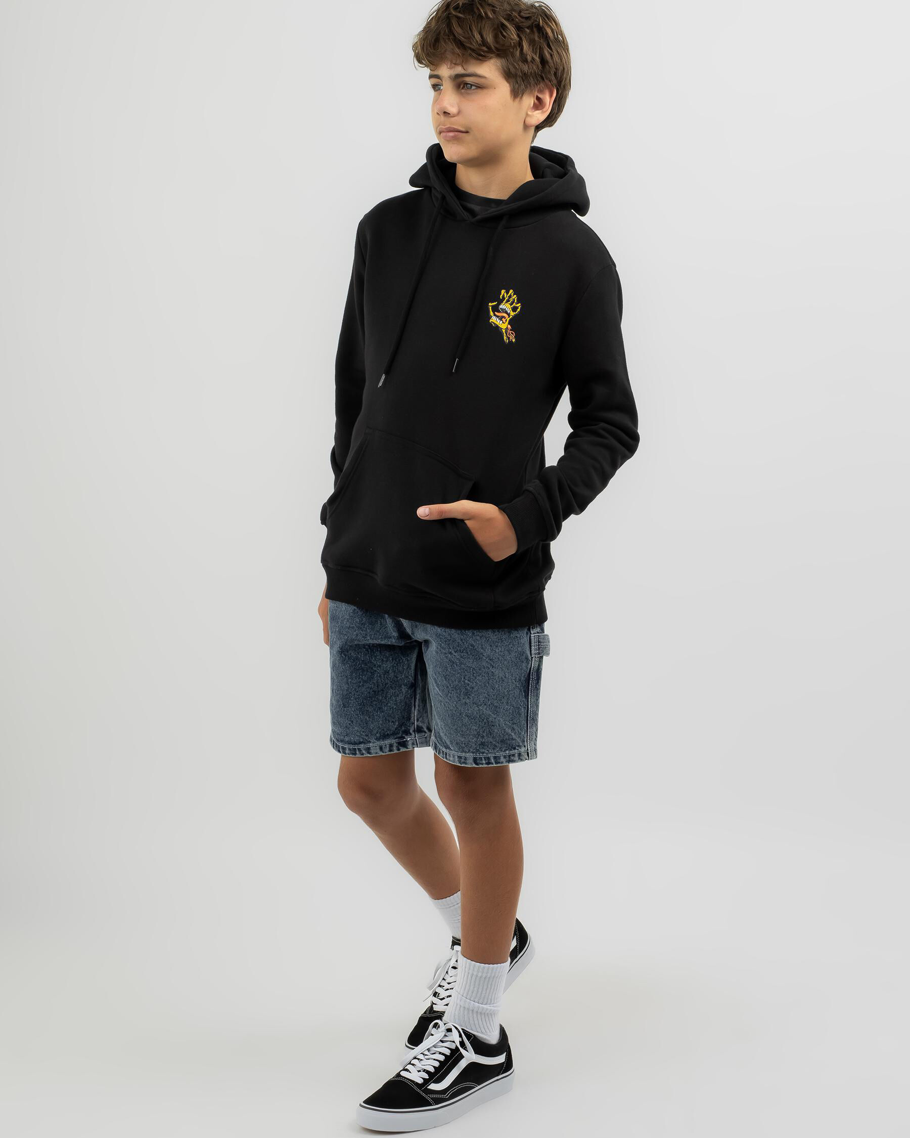 Boys santa hot sale cruz hoodie