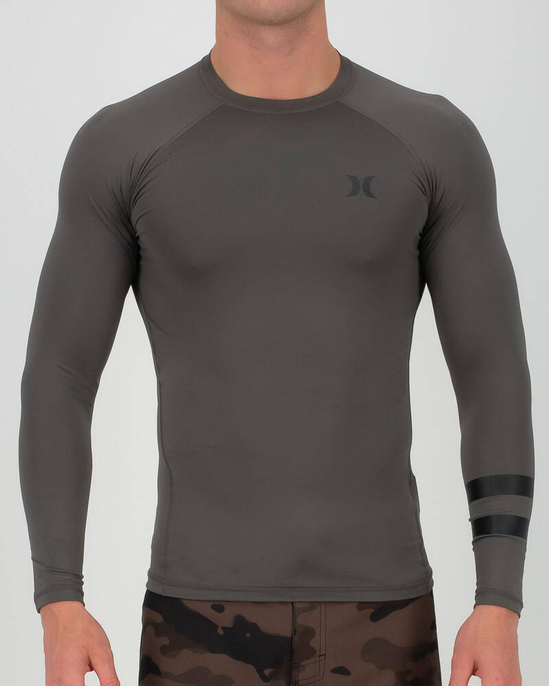 Hurley Pro Light Top Long Sleeve Rash Vest for Mens