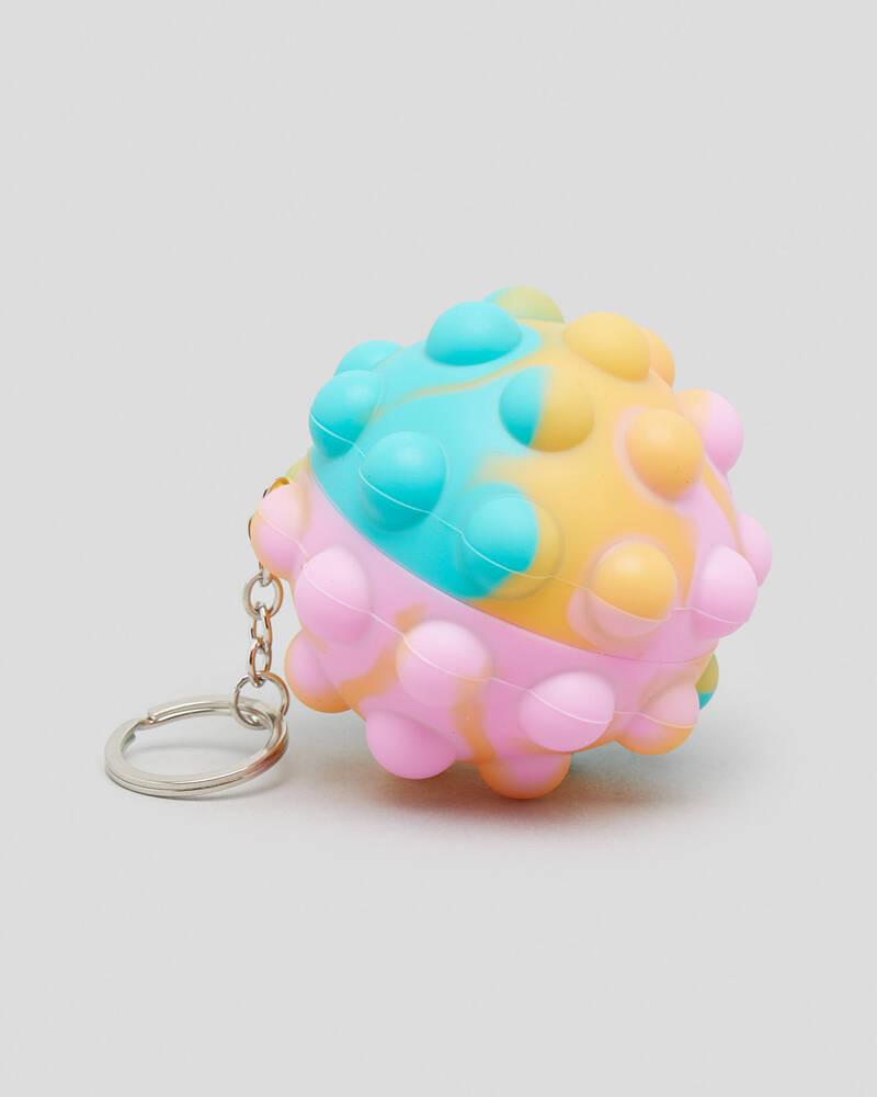 Karyn In LA Push Pop Ball Keyring for Womens