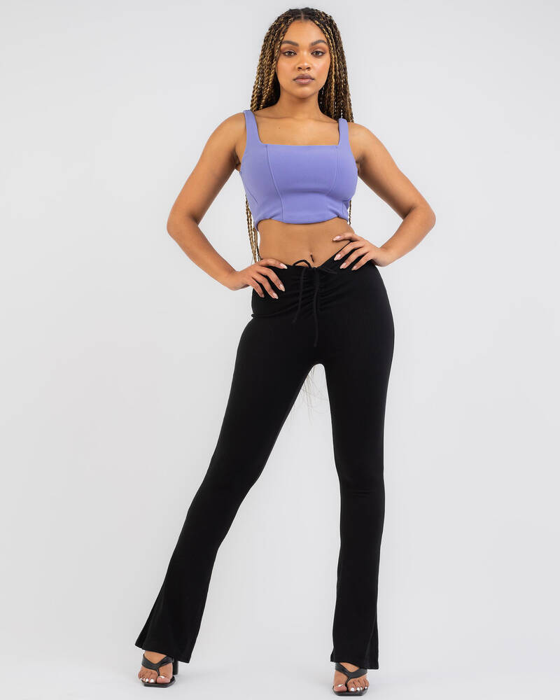Shop Ava And Ever Tasha Lounge Pants In Black - Fast Shipping & Easy ...