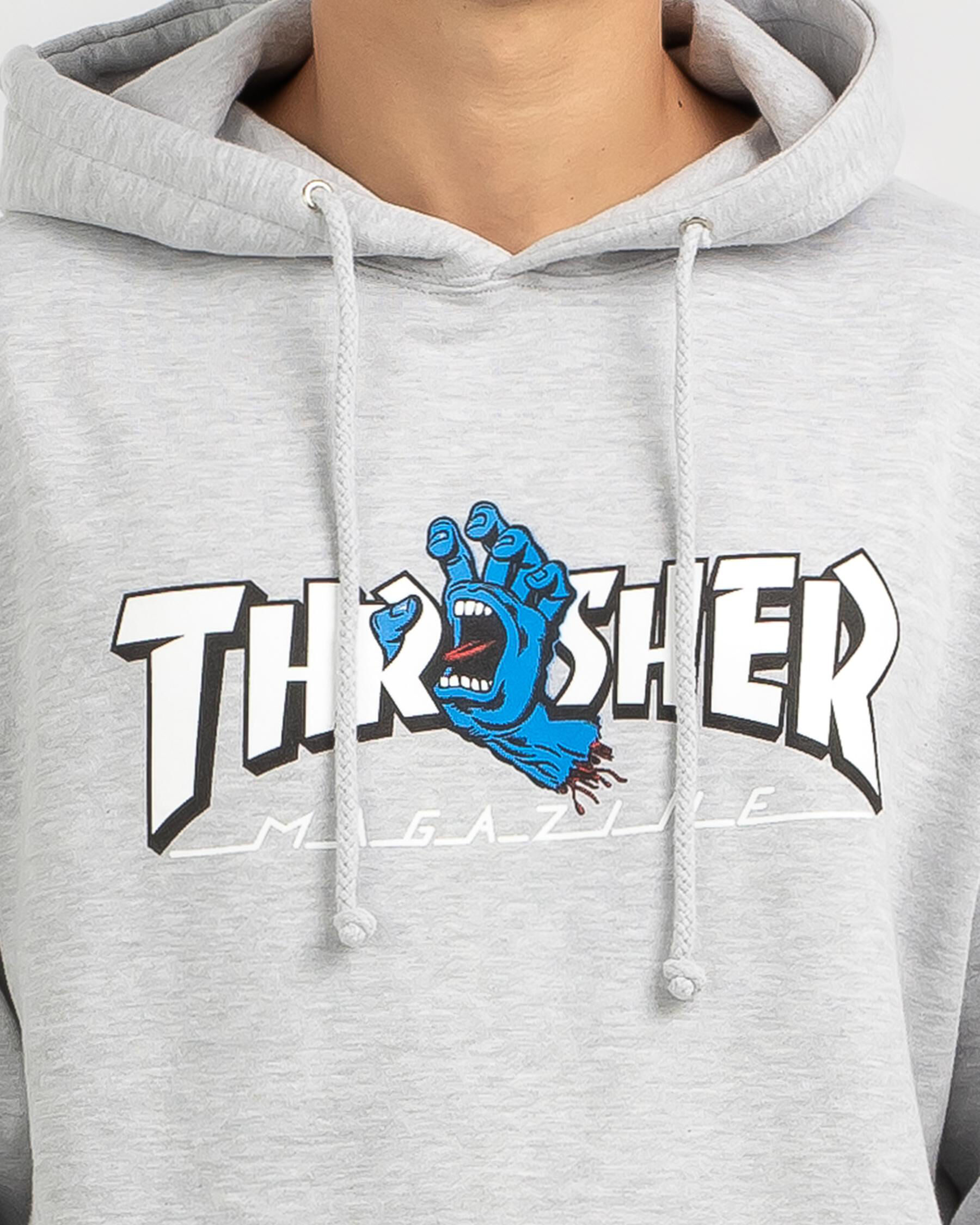 Bleached thrasher hoodie hot sale