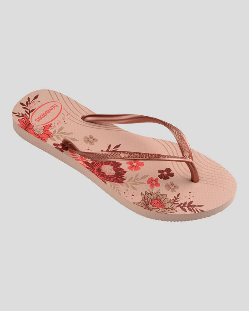 Havaianas Slim Organic Thongs for Womens