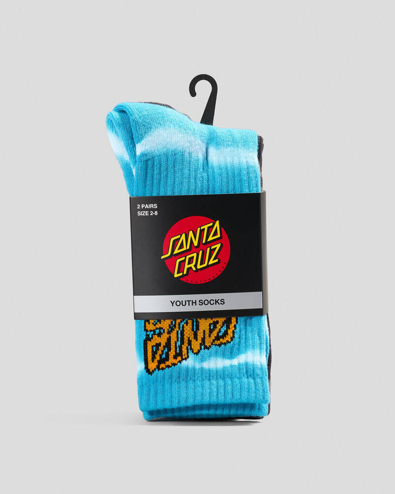 Santa Cruz Boys' Rad Crew Socks for Mens