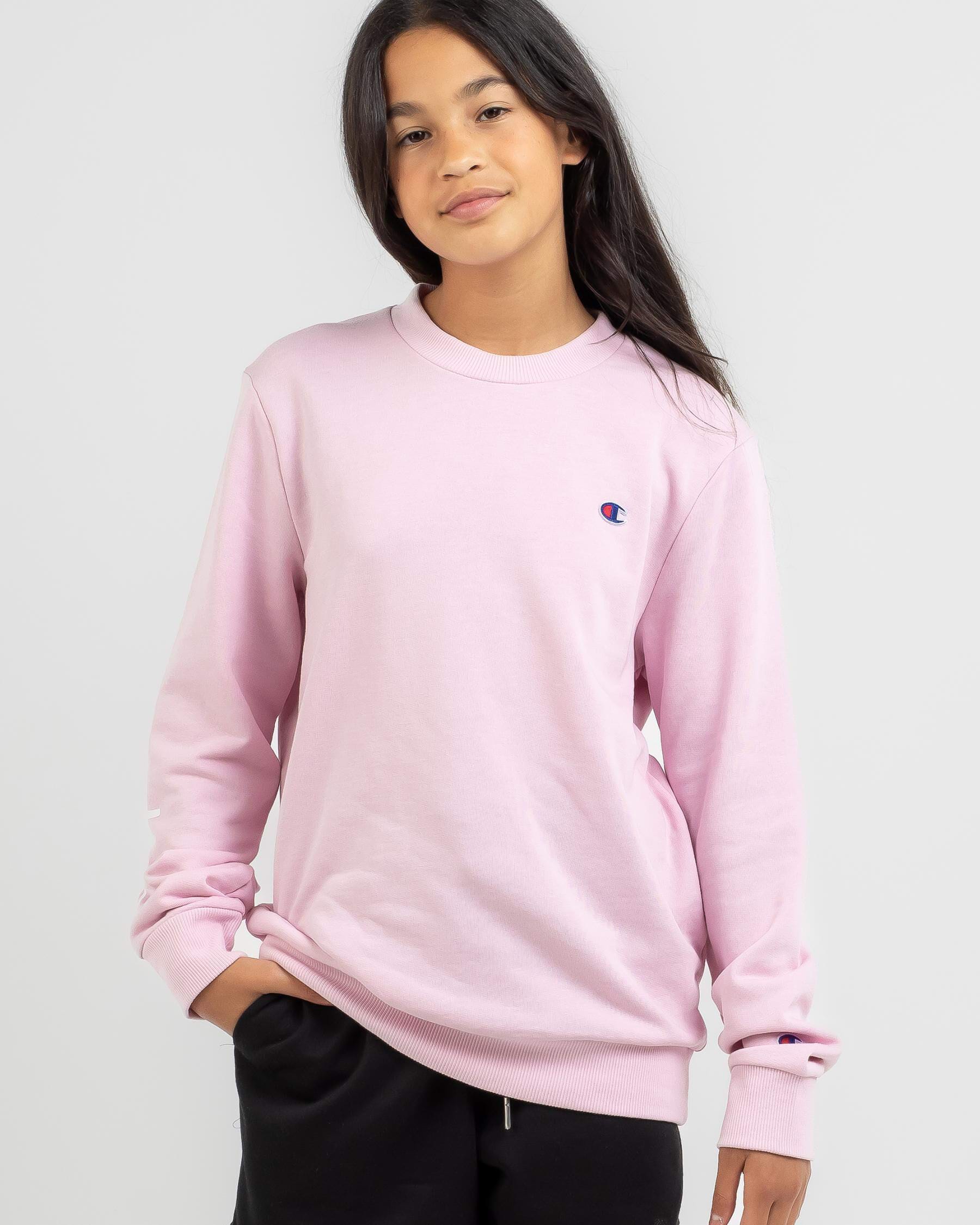 Girls on sale champion crewneck