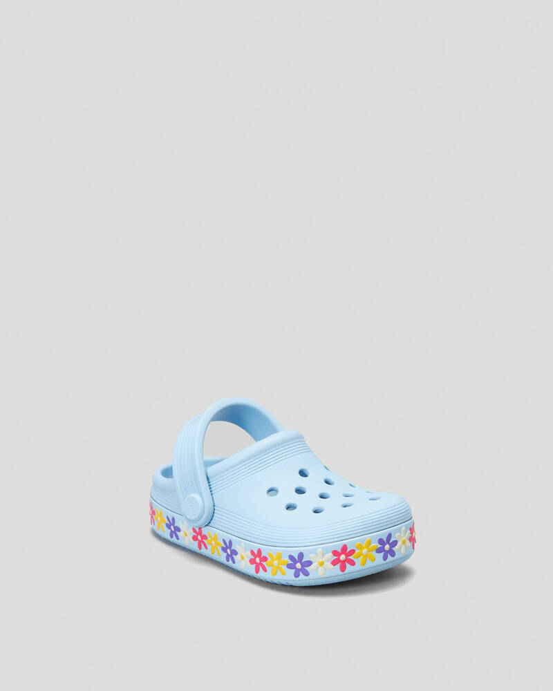 Crocs Toddlers' Off Court Daisy Clogs for Unisex