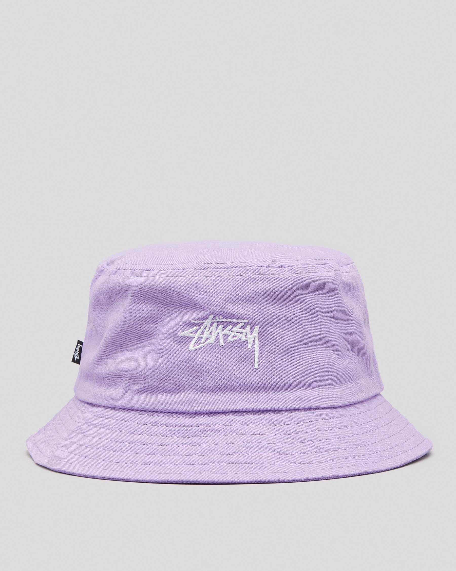 Stussy lavender discount bucket hat