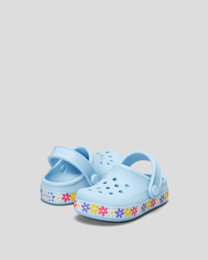 Crocs Toddlers' Off Court Daisy Clogs for Unisex