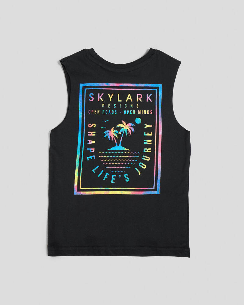 Skylark Toddlers' Rainbow Muscle Tank for Mens