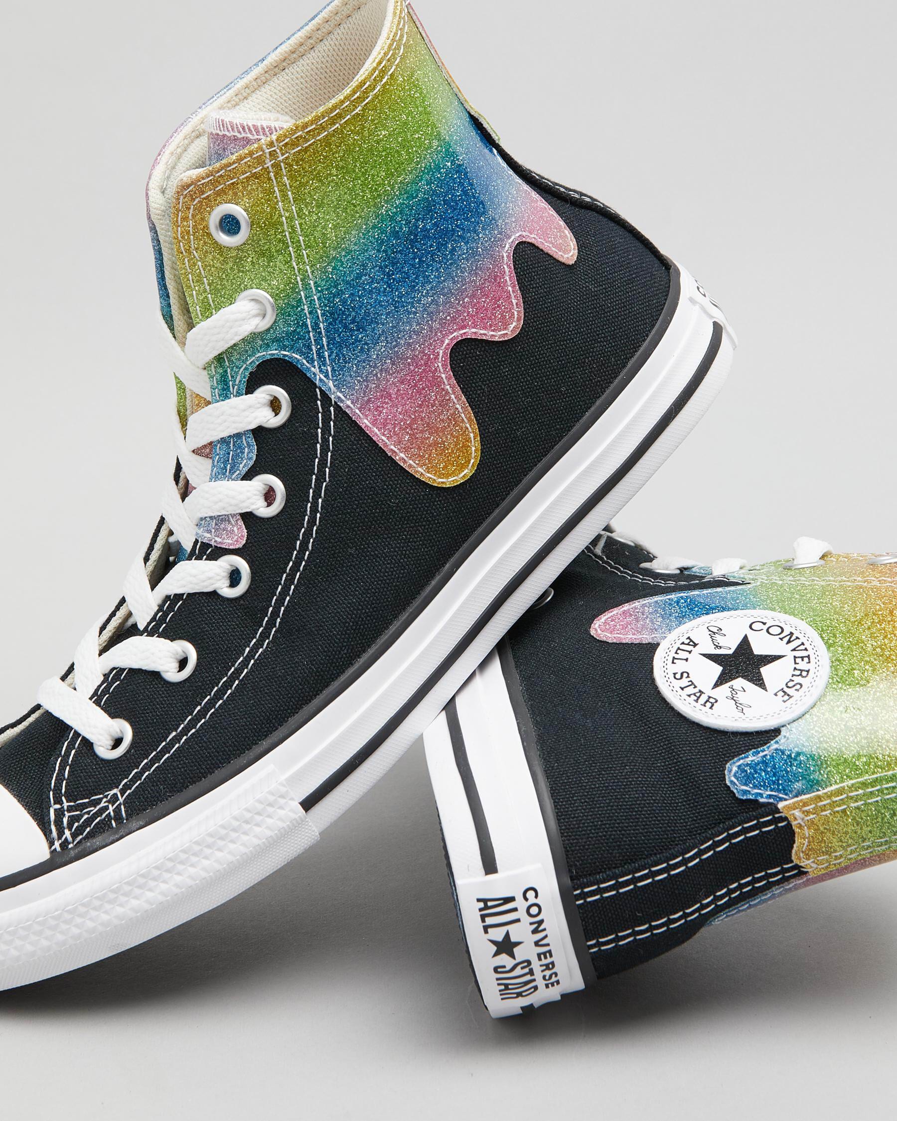 Converse hotsell glitter xl