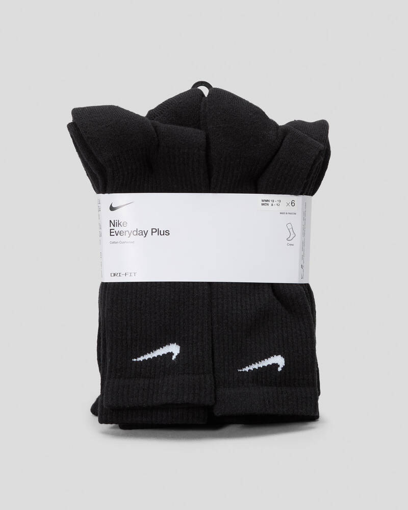 Nike Everyday Plus Cushioned Socks 6 Pack for Mens