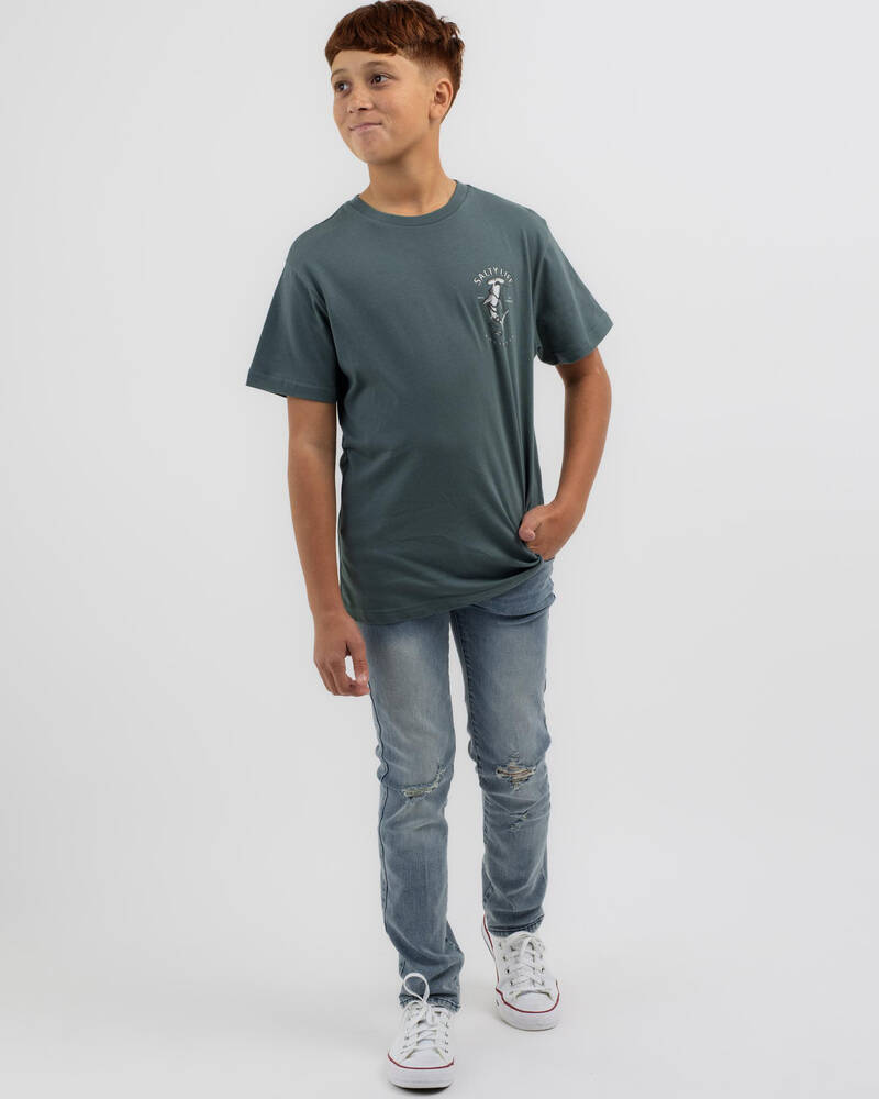 Salty Life Boys' Breach T-Shirt for Mens