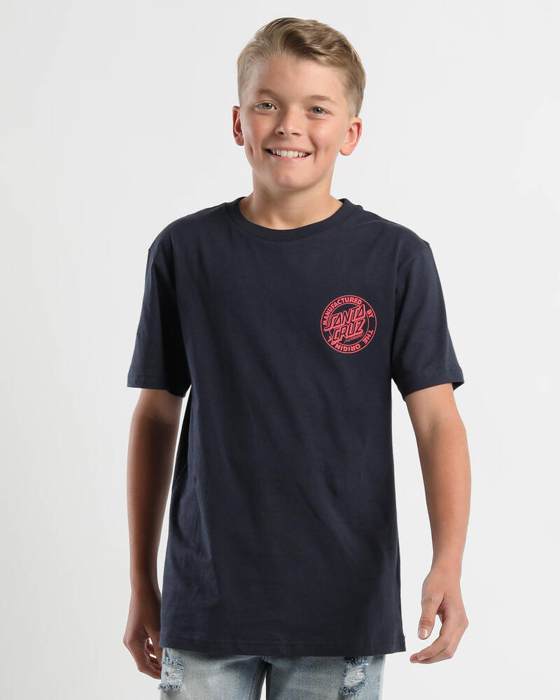 Santa Cruz Boys' MFG Dot Fade T-Shirt for Mens