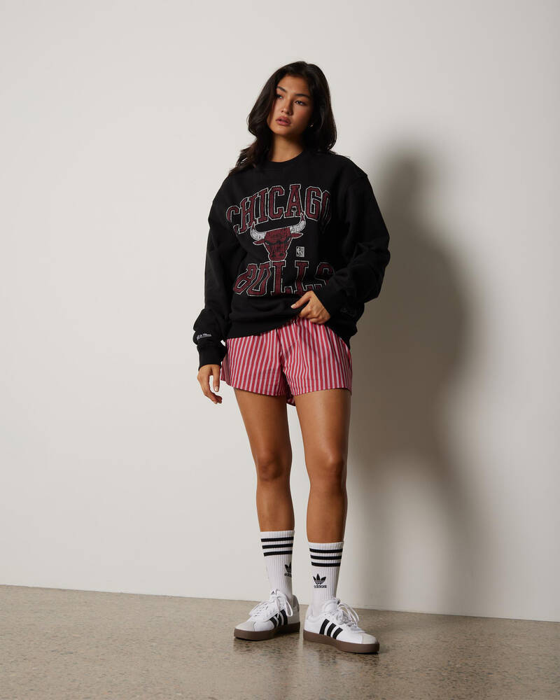 Mitchell & Ness Chicago Bulls Ivy Arch Crew for Womens