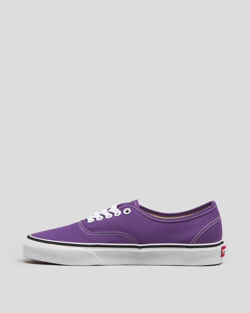 Shop Vans Womens Authentic Shoes In Color Theory Tillandsia Purple ...