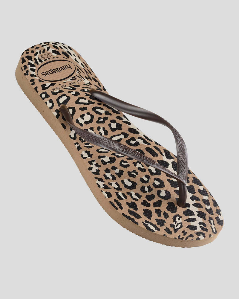 Havaianas Slim Animal Thongs for Womens