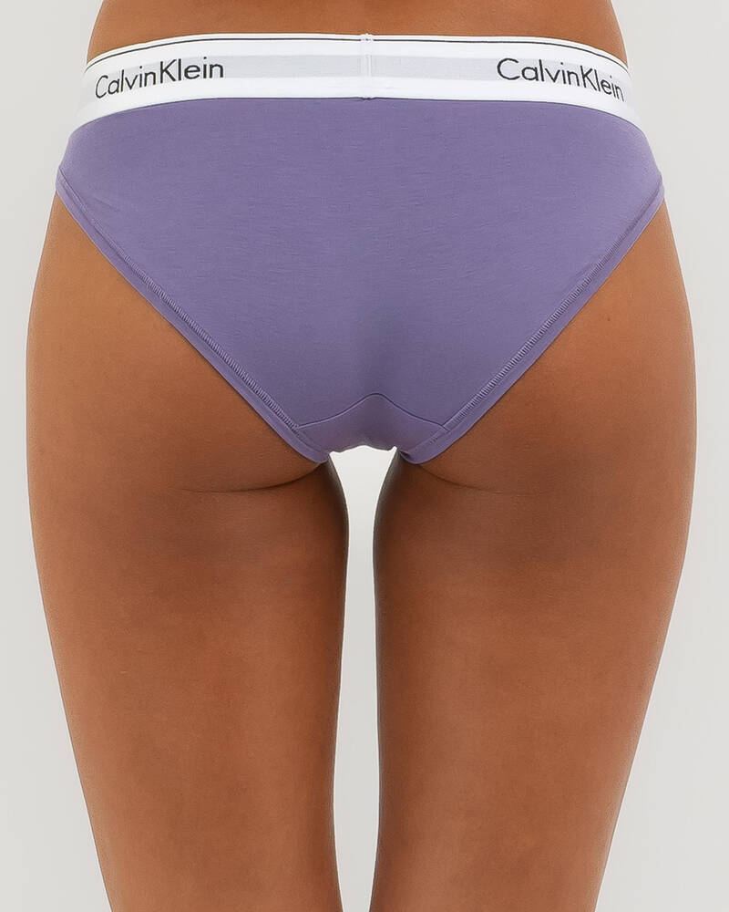 Calvin Klein Underwear Modern Cotton Bikini (Splash of Grape