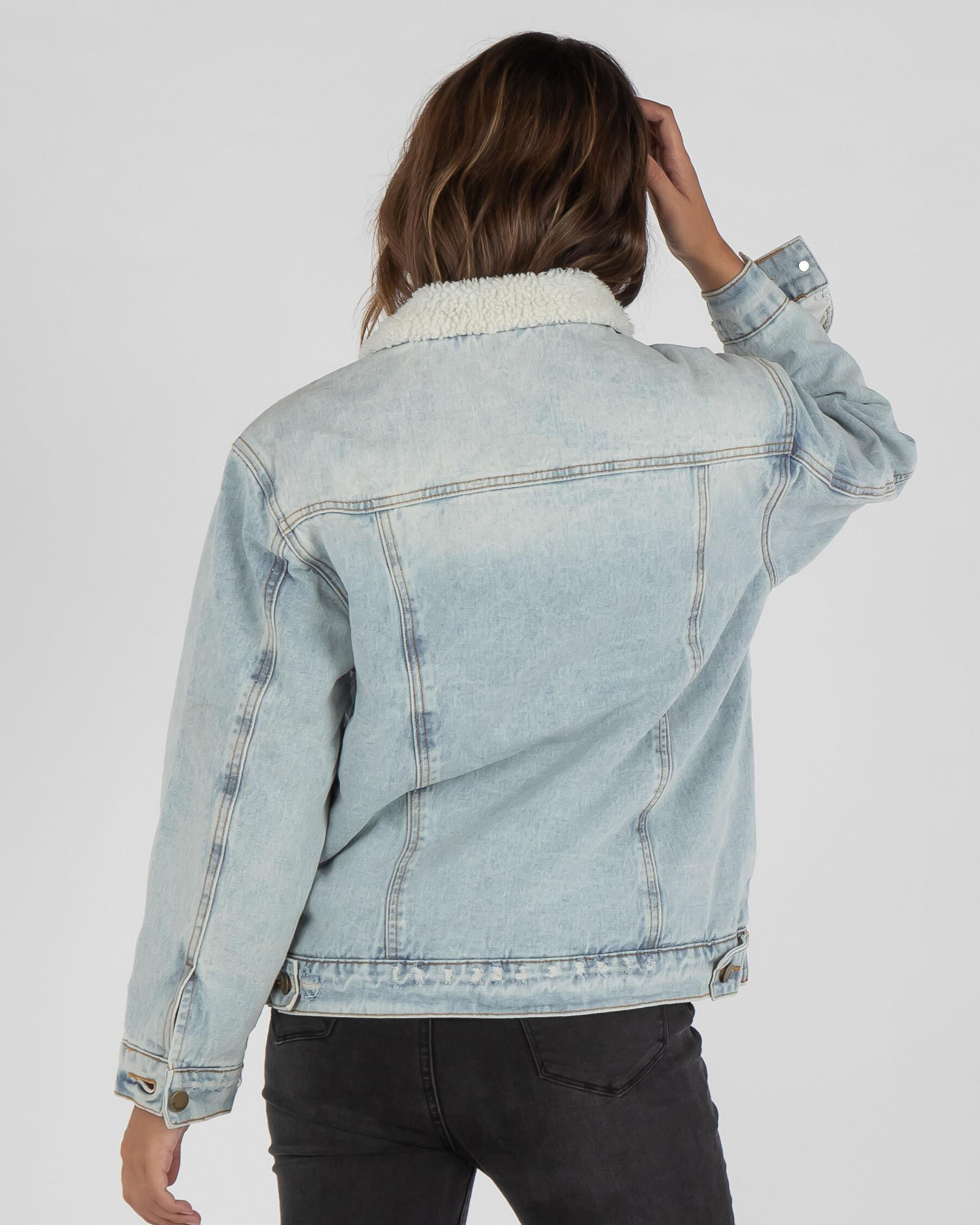 City beach denim on sale jacket