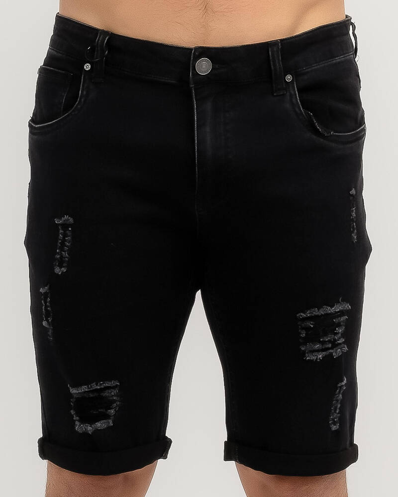 Skylark Absurd Denim Shorts for Mens