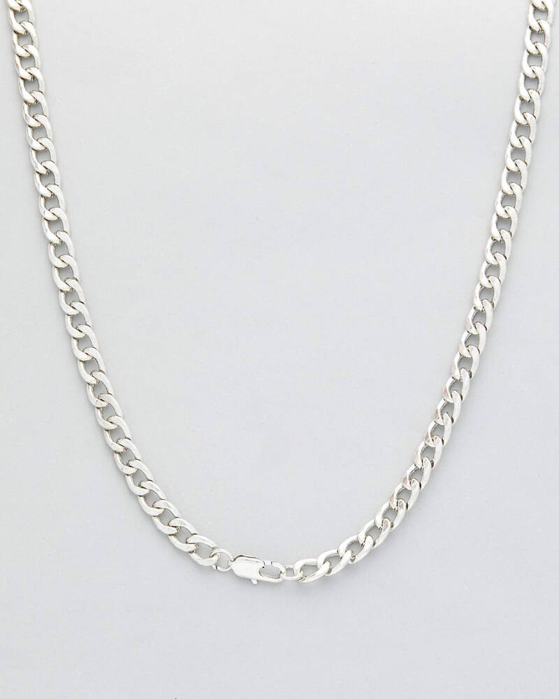 REPUBLIK Silver Chain Necklace for Mens