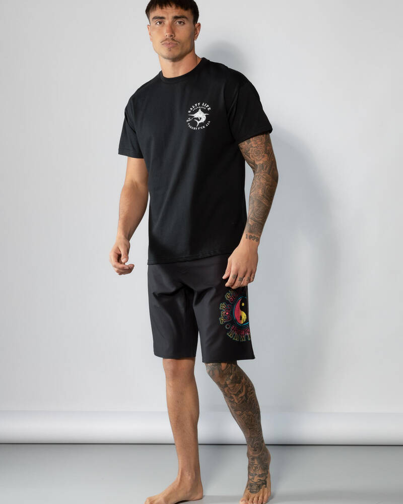 Salty Life Any Bites Short Sleeve Surf Tee for Mens
