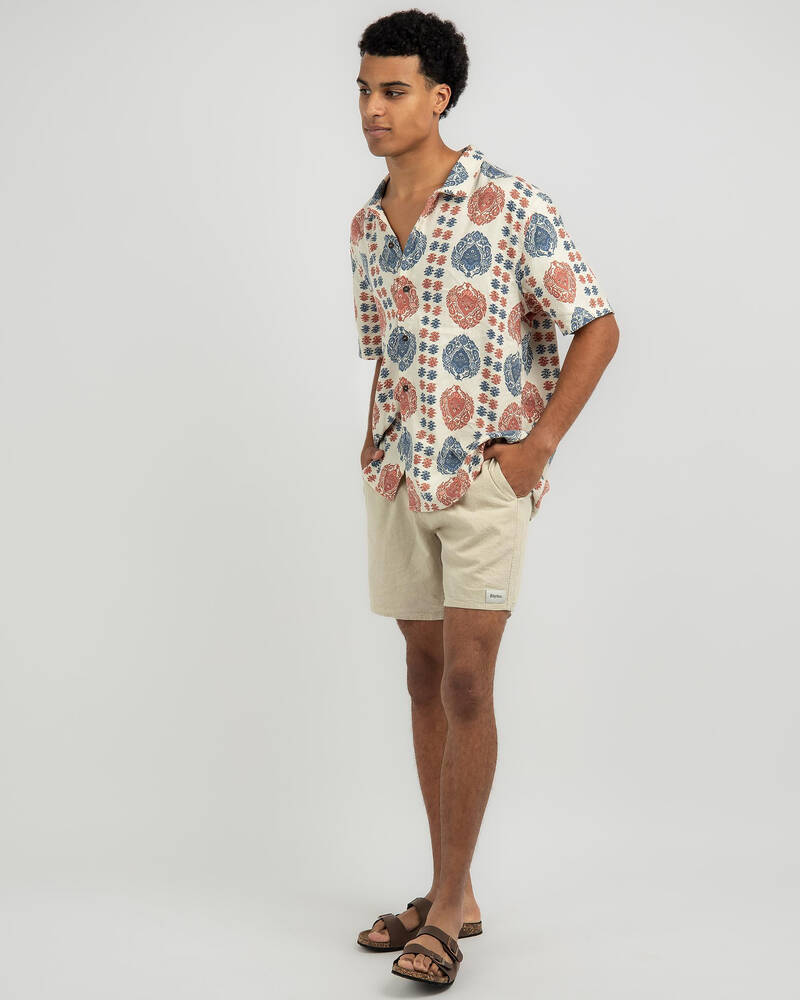 Rhythm Linen Jam Shorts for Mens