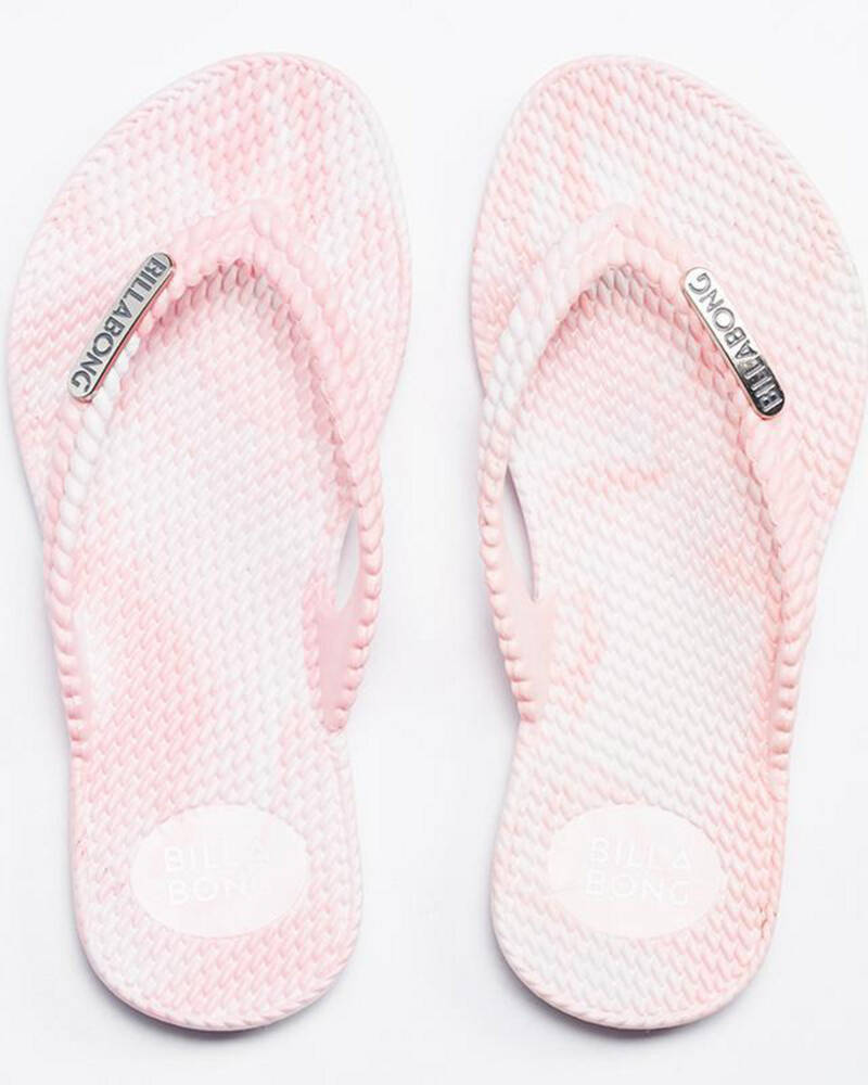 Shop Billabong Girls Kicks Marble Thongs In Musk Fast Shipping And Easy Returns City Beach 