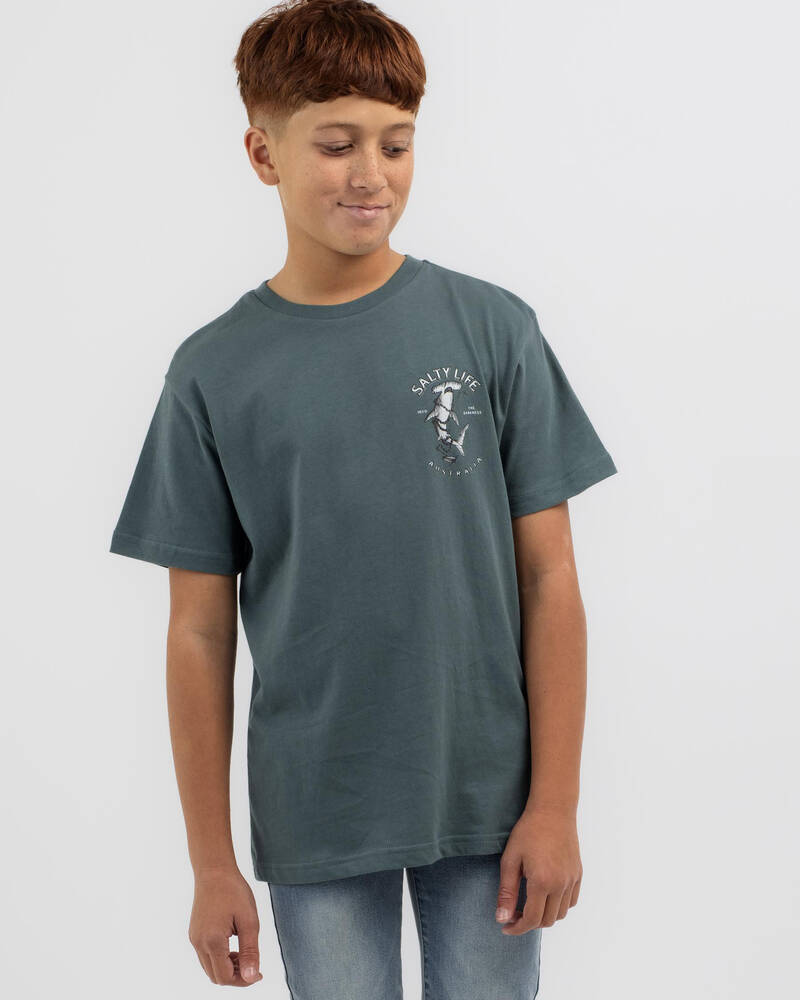 Salty Life Boys' Breach T-Shirt for Mens
