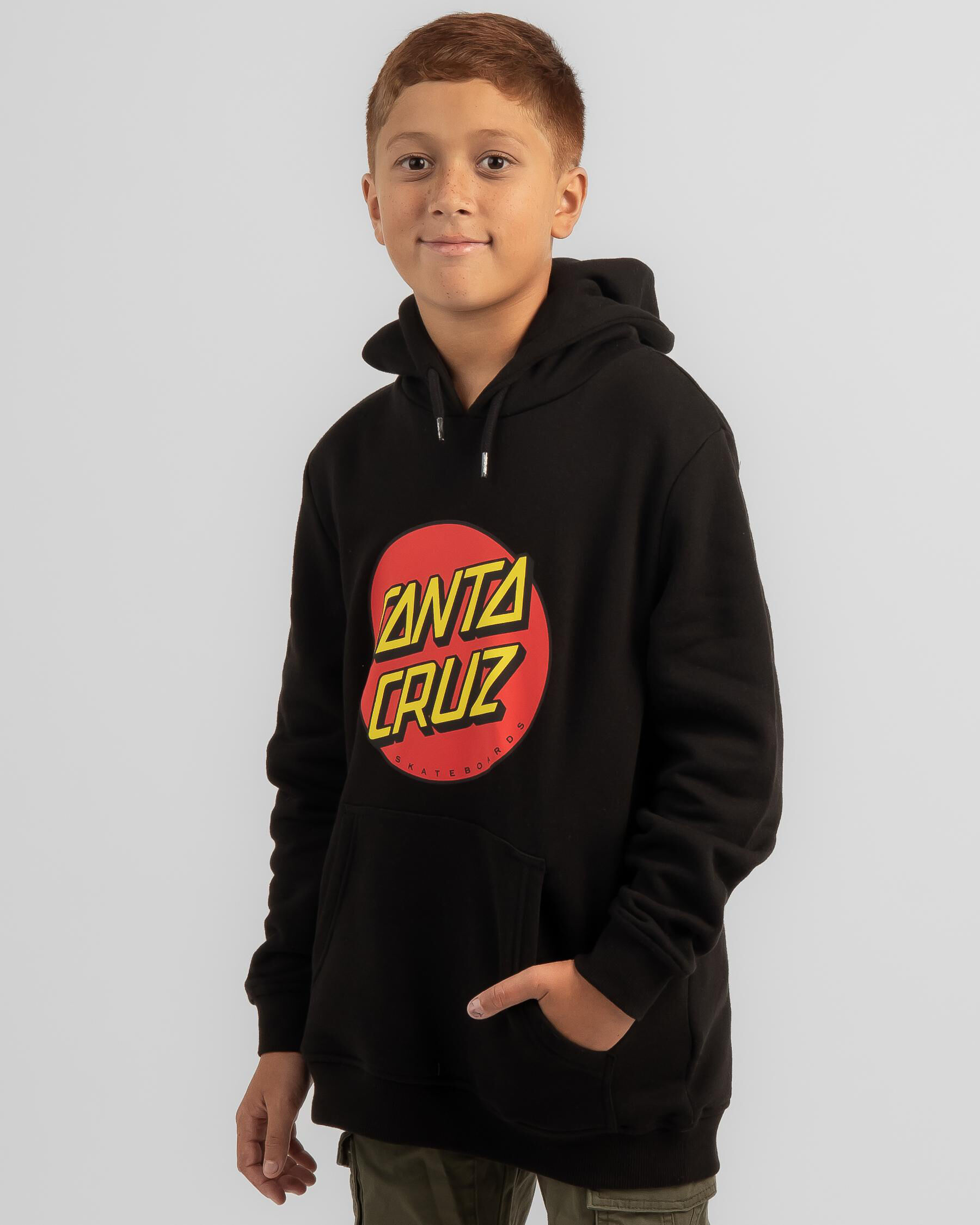 Boys santa clearance cruz hoodie