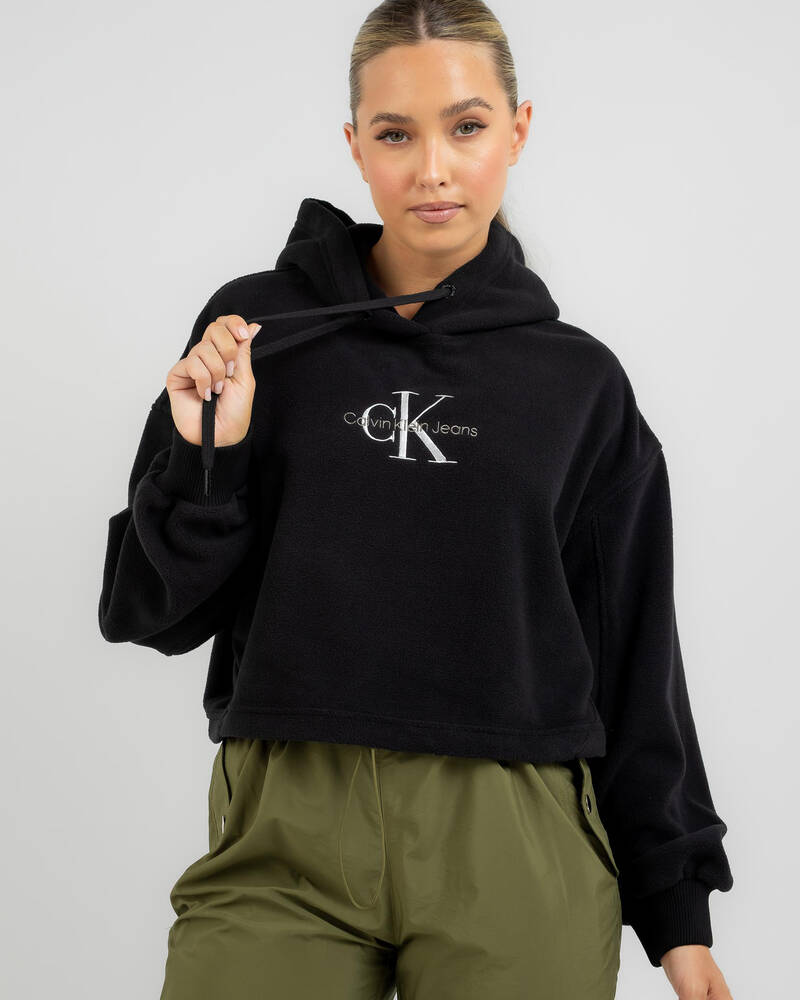 Calvin Klein Polar Fleece Hoodie for Womens