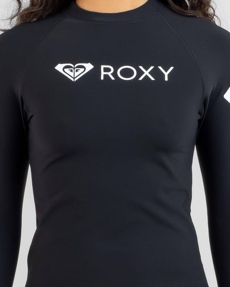 Roxy Heater Long Sleeve Rash Vest for Womens