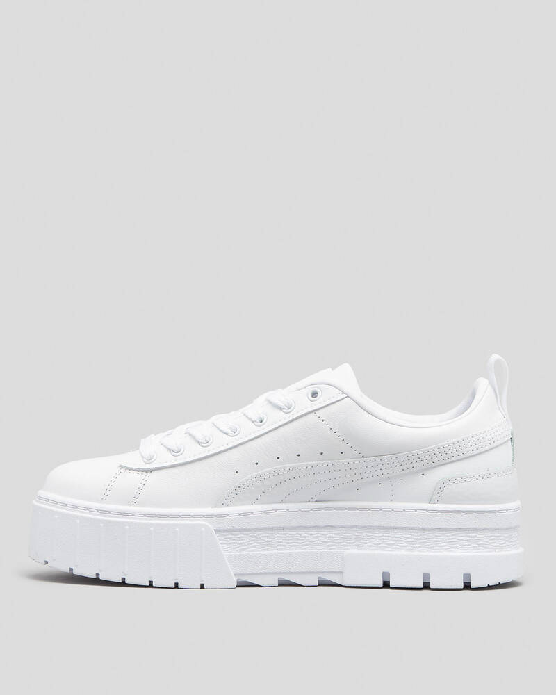 Shop Puma Mayze Womens Classic Shoes In Puma White Fast Shipping And Easy Returns City Beach 3575