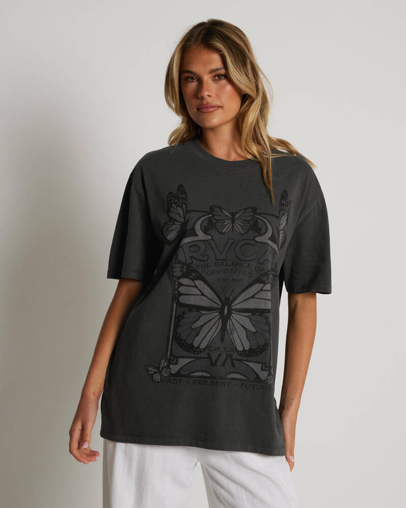 RVCA Monarch Relaxed Fit T-Shirt for Womens