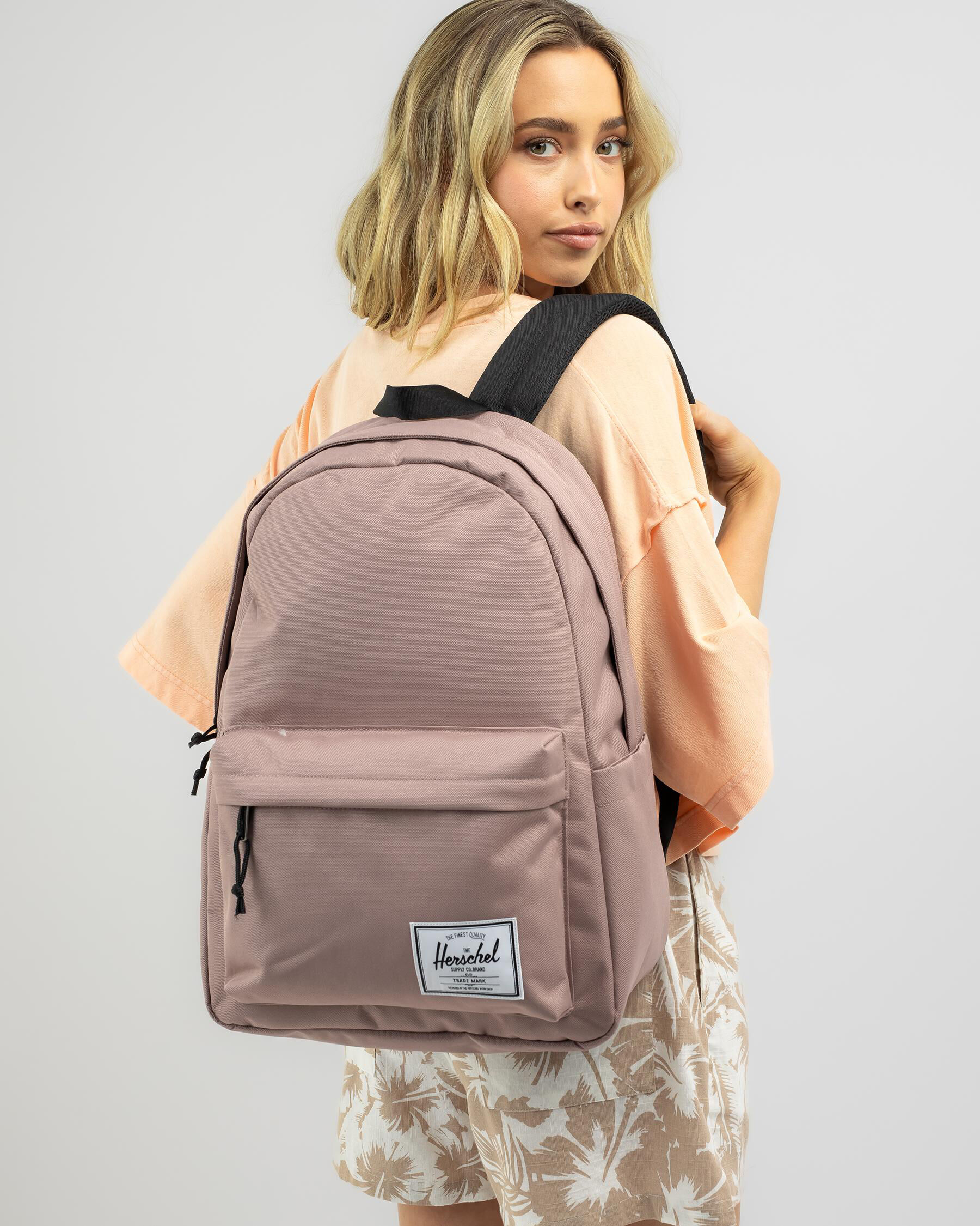 Herschel classic xl outlet backpack ash rose